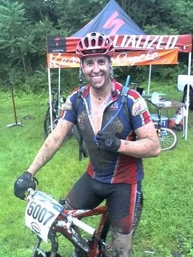 Rob with his bike - Category One Cycles founder and master craftsman